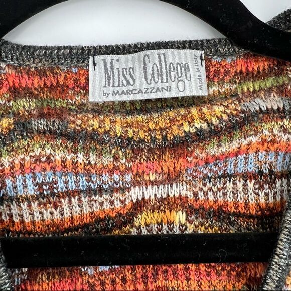 Marcazzani‎ Italian Wool blend Button down Cardigan small womens - Picture 6 of 6